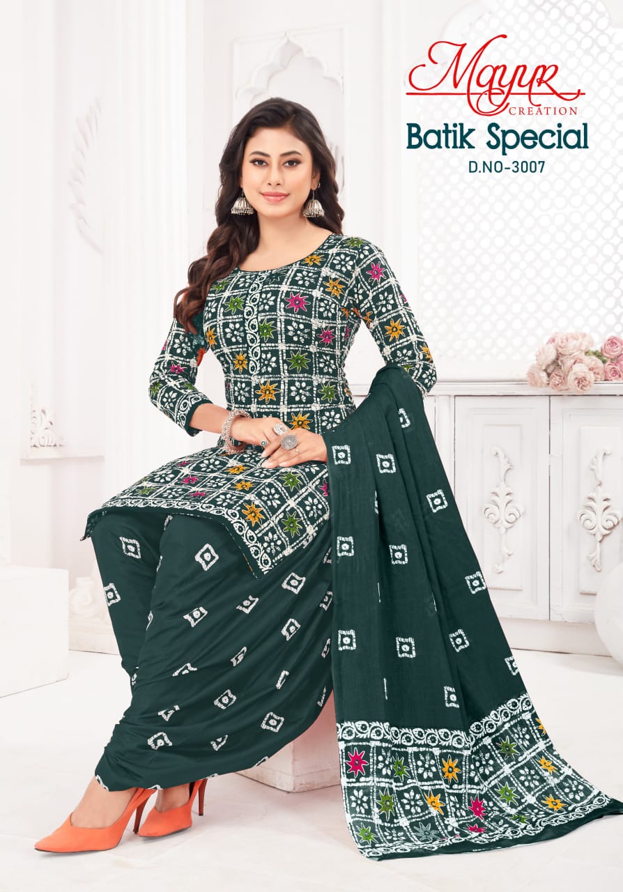 Mayur Batik Special Vol 30 Cotton Printed Dress Material Jetpur - jilaniwholesalesuit
