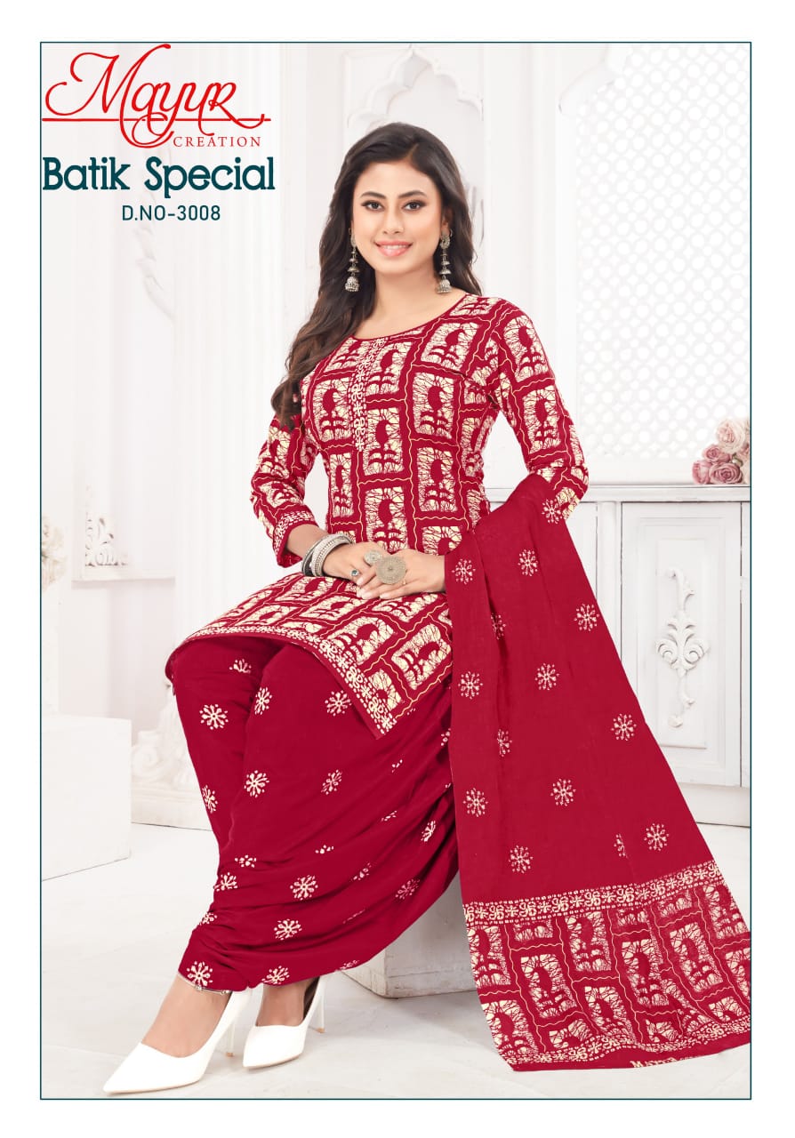 Mayur Batik Special Vol 30 Cotton Printed Dress Material Jetpur - jilaniwholesalesuit