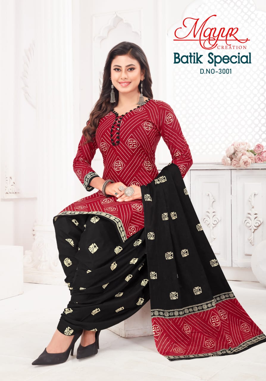 Mayur Batik Special Vol 30 Cotton Printed Dress Material Jetpur - jilaniwholesalesuit