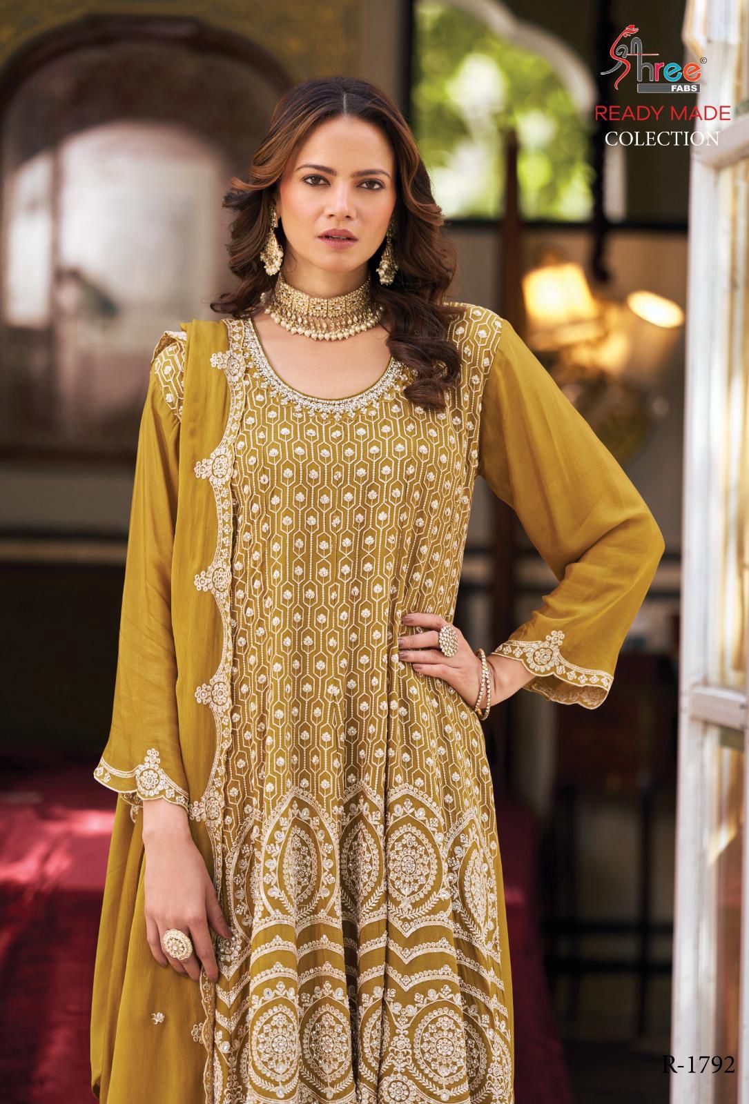 Shree Fabs Design No 1792 Readymade Pakistani Partywear Suits
