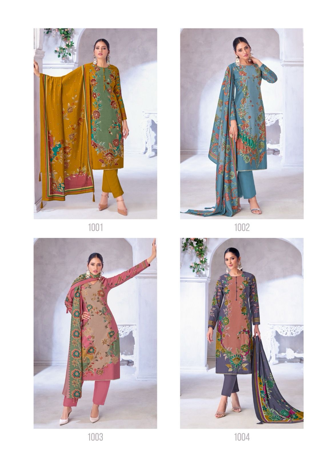 Suryajyoti Kareena vol 1 modal salwar kameez at wholesale rate - jilaniwholesalesuit