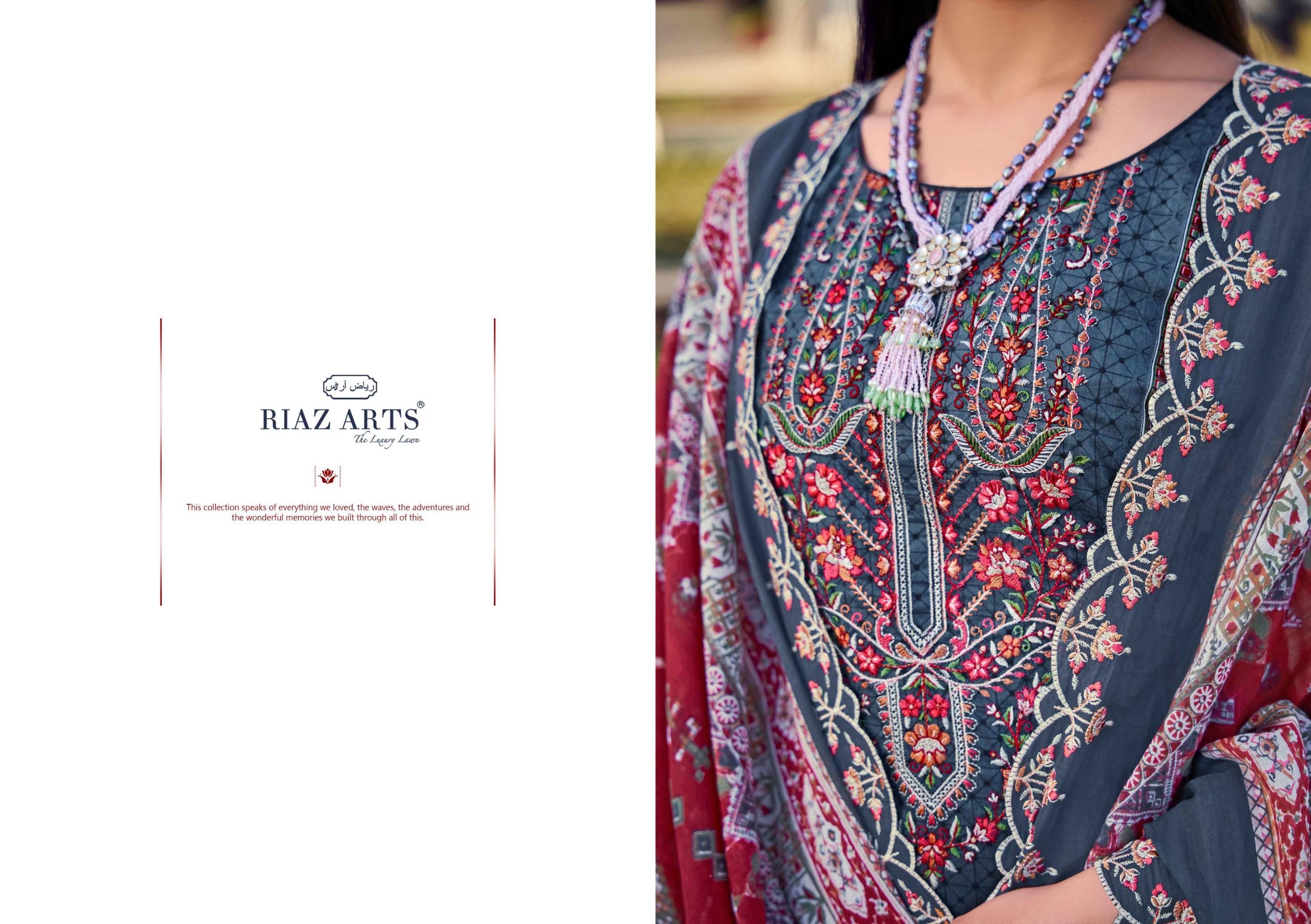 Riaz arts bin Saeed vol 7 unstitch salwar suits at wholesale rate