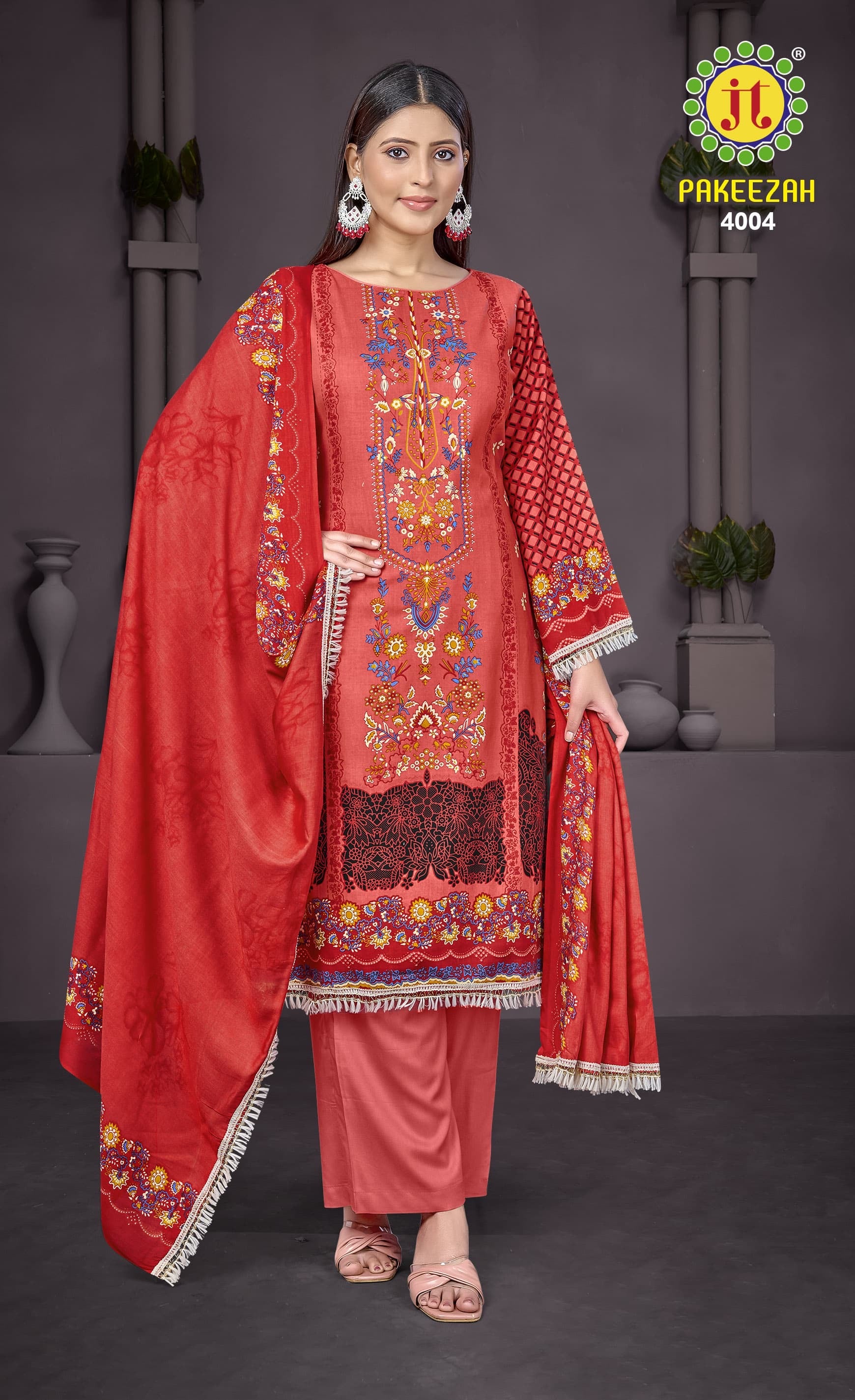 Jt textile pakeezah vol 4 Karachi cotton Pakistani dress Mateiral catalog - jilaniwholesalesuit
