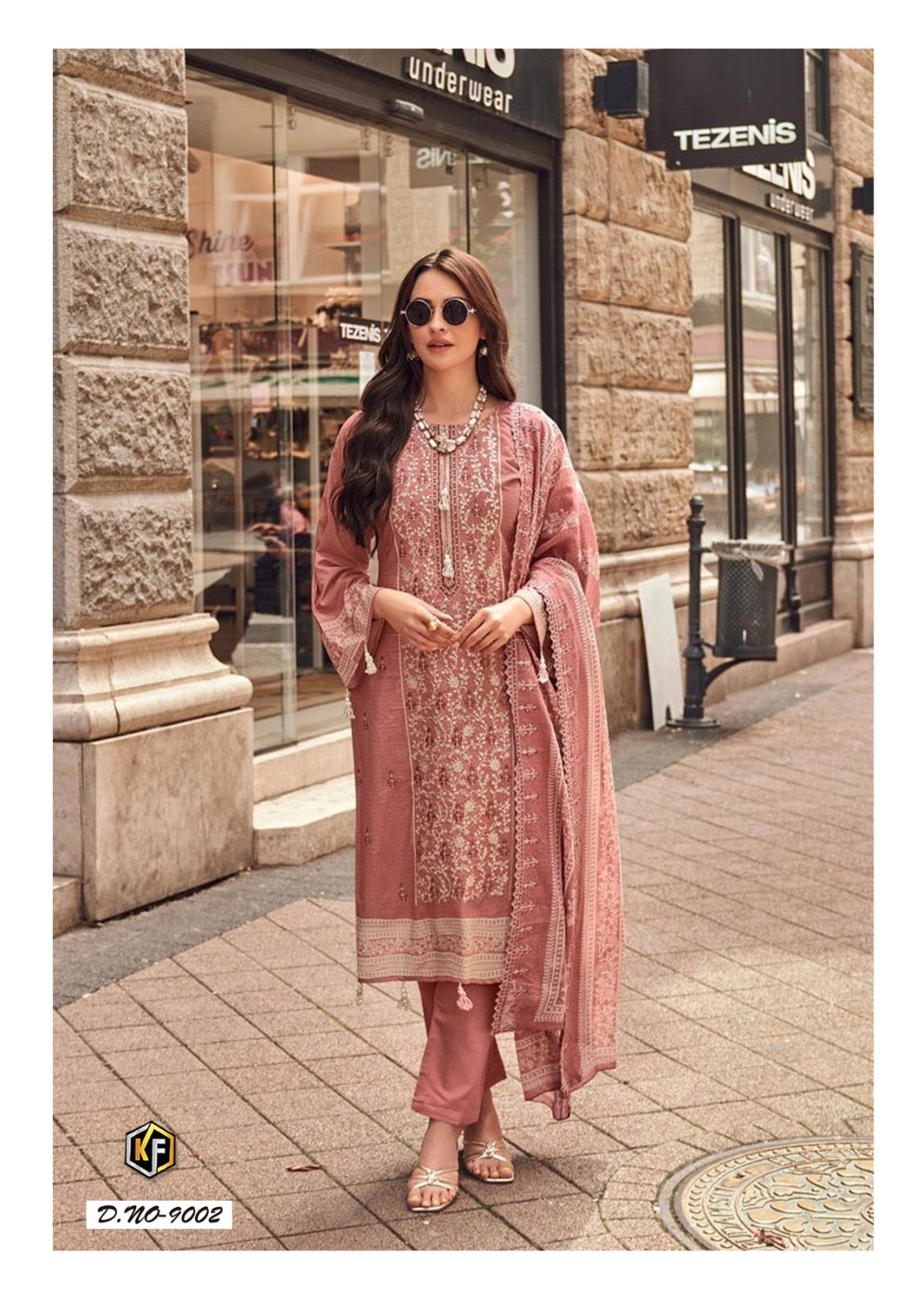 Keval fab Rangrez vol 9 low range Pakistani dress material wholesale