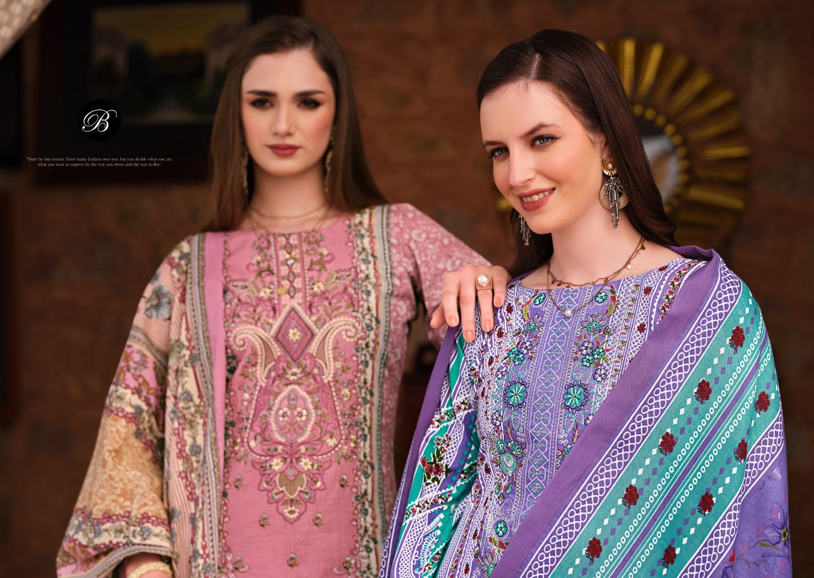 Belliza Designer studio Naira vol 111 cotton Pakistani dress material wholesale