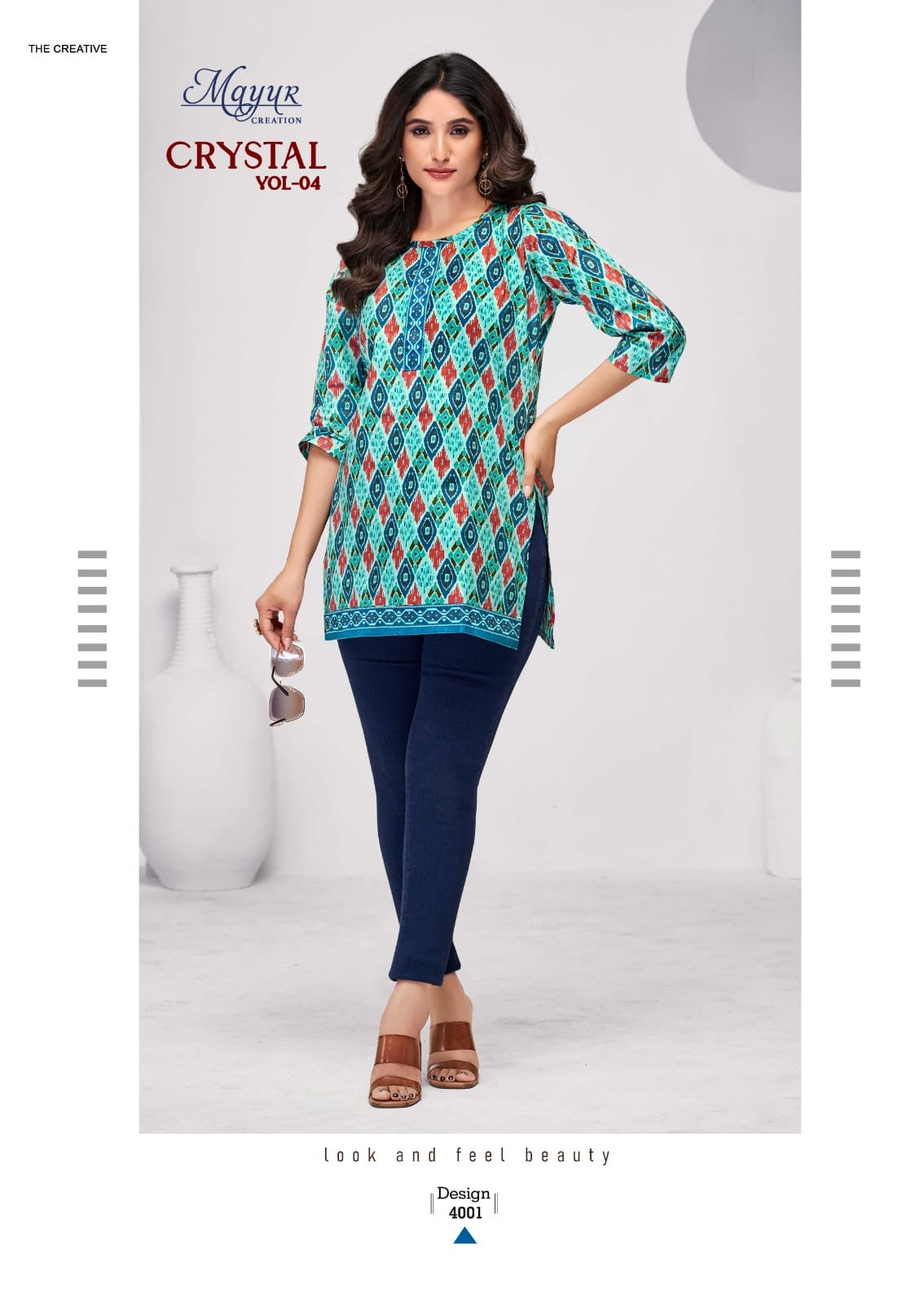 Mayur creation crystal vol 4 poplin cotton short tops supplier in Jetpur’s - jilaniwholesalesuit