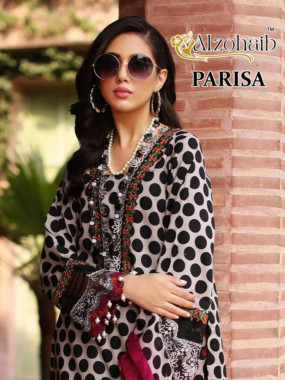 Al zohaib parisa latest Pakistani salwar kameez
