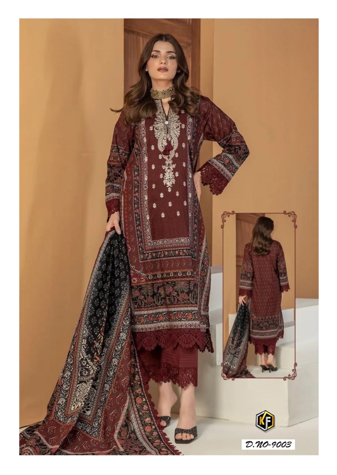 Keval fab Rangrez vol 9 low range Pakistani dress material wholesale