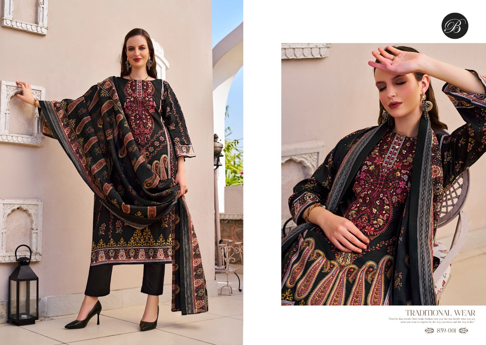 Belliza Designer studio Naira vol 111 cotton Pakistani dress material wholesale