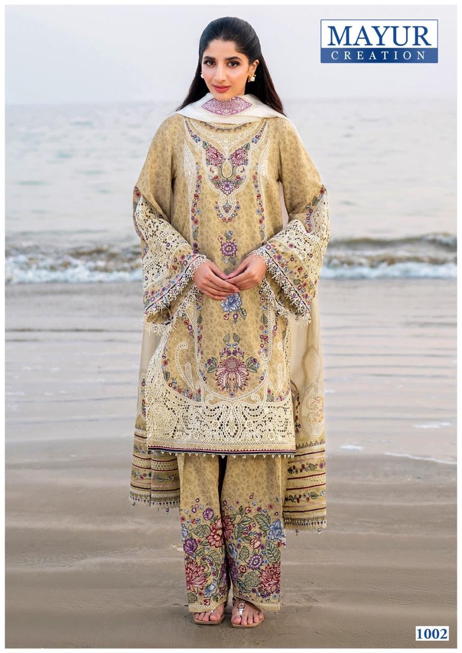 Mayur creation khwahish vol 1 pakistani salwar suits supplier in jetpur - jilaniwholesalesuit