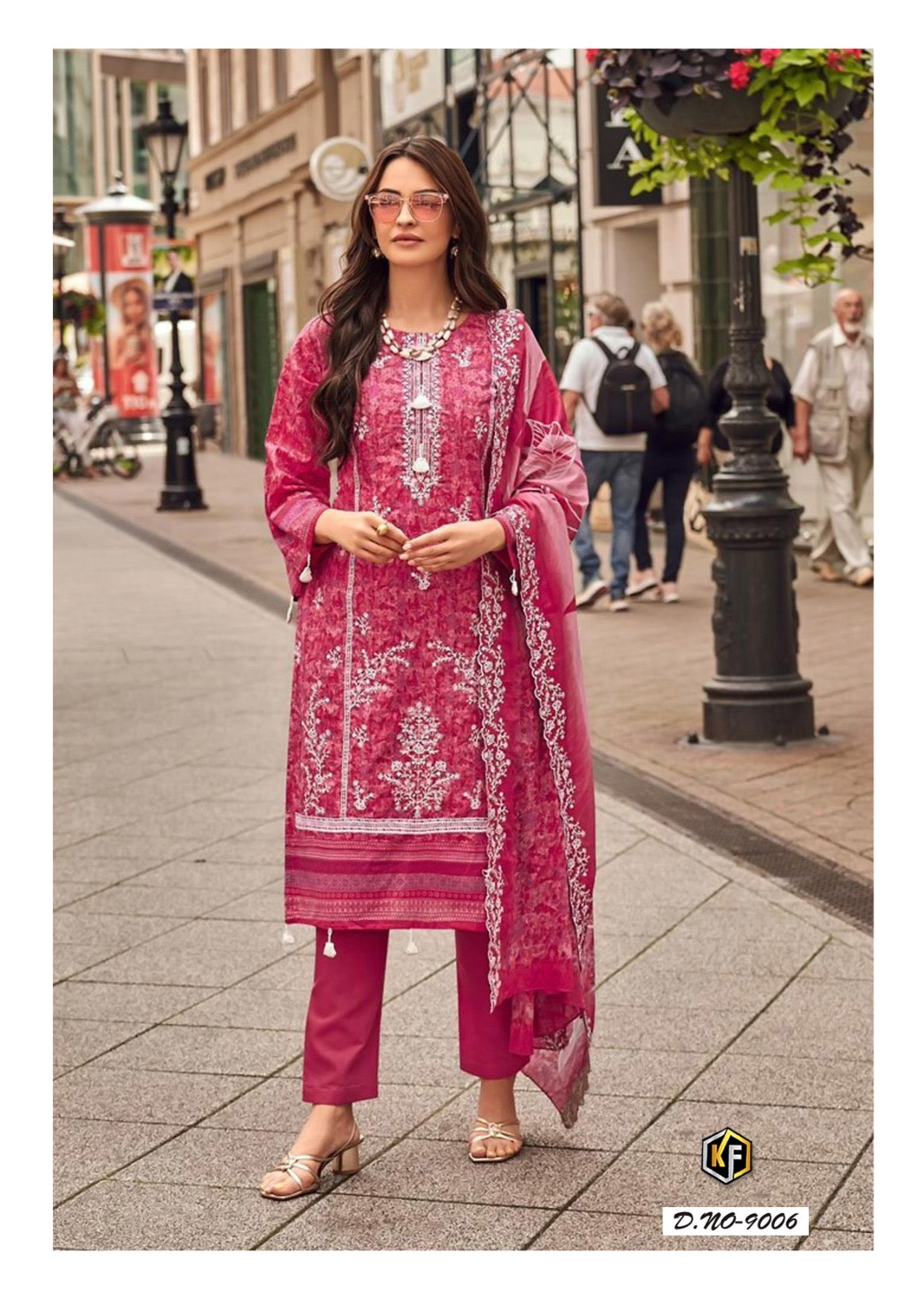 Keval fab Rangrez vol 9 low range Pakistani dress material wholesale