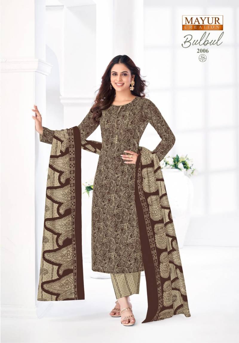 Mayur creation bul bul vol 2 cotton printed dress material wholesaler - jilaniwholesalesuit