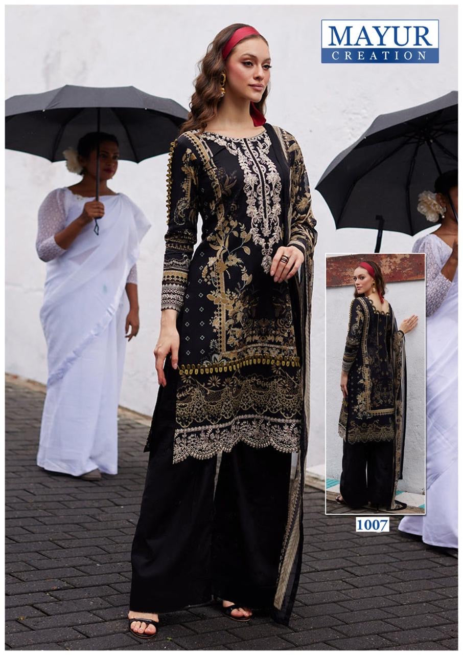 Mayur creation khwahish vol 1 pakistani salwar suits supplier in jetpur - jilaniwholesalesuit