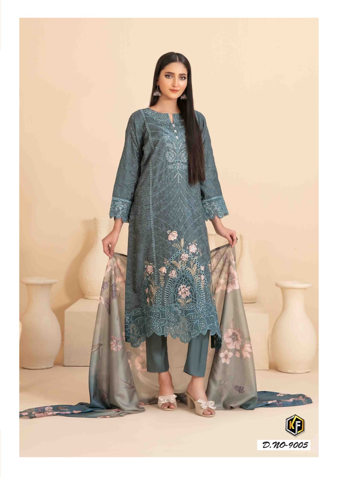 Keval fab Rangrez vol 9 low range Pakistani dress material wholesale
