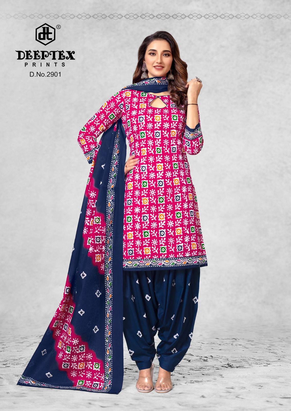 Deeptex Prints Batik Plus Vol 29 Low Range Cotton Printed Suits Jetpur - jilaniwholesalesuit