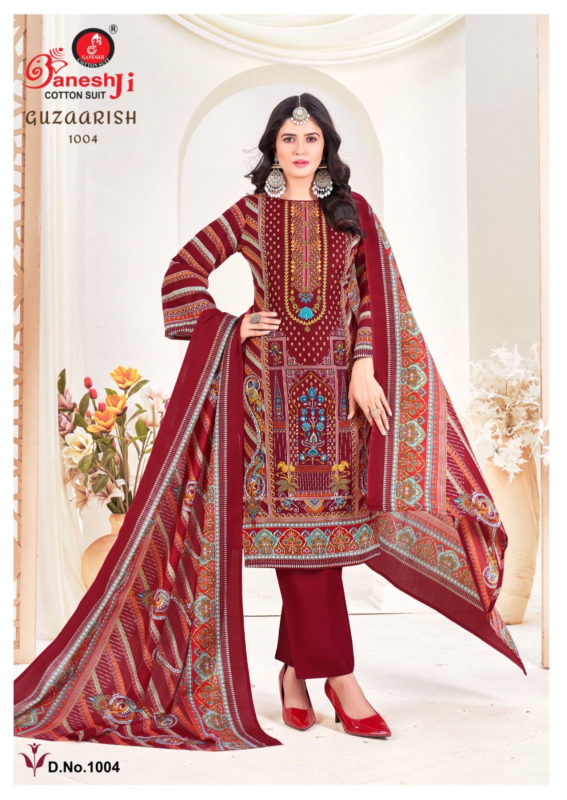 Ganeshji cotton suit guzaarish vol 1 cotton dress material at low range - jilaniwholesalesuit