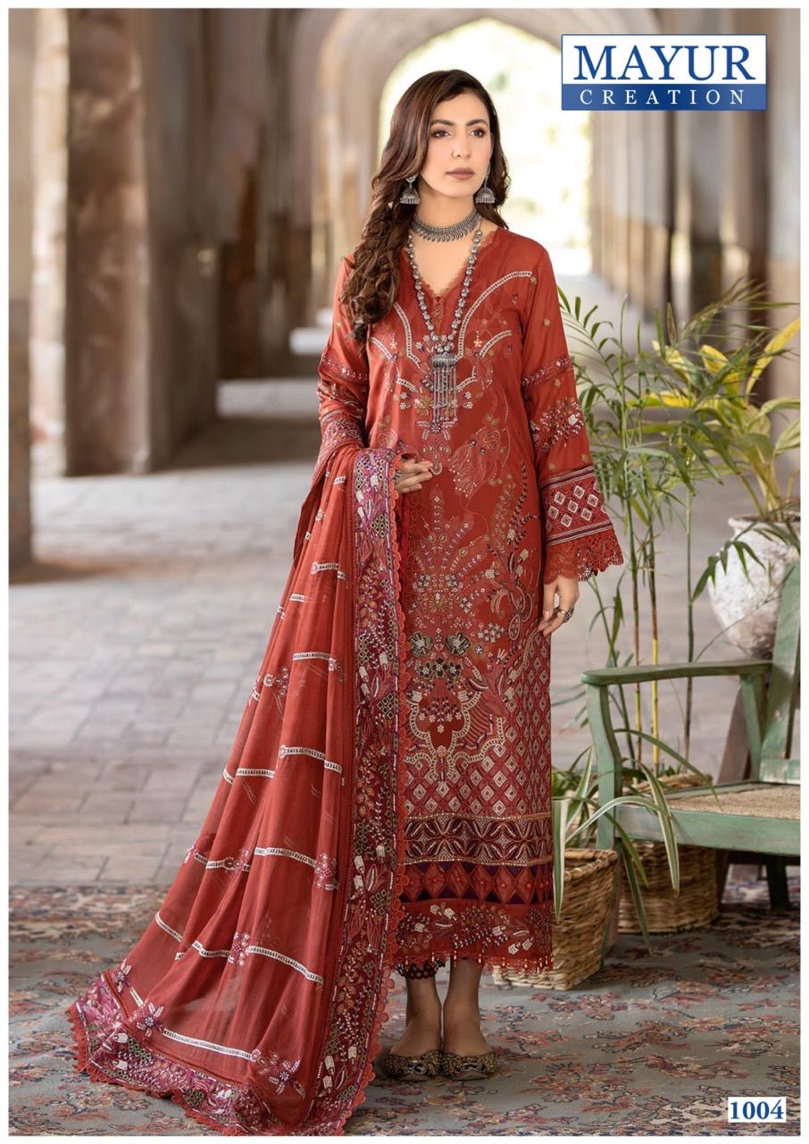 Mayur creation khwahish vol 1 pakistani salwar suits supplier in jetpur - jilaniwholesalesuit